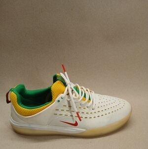Nike SB Zoom Nyjah 3 White and Yellow Sneakers